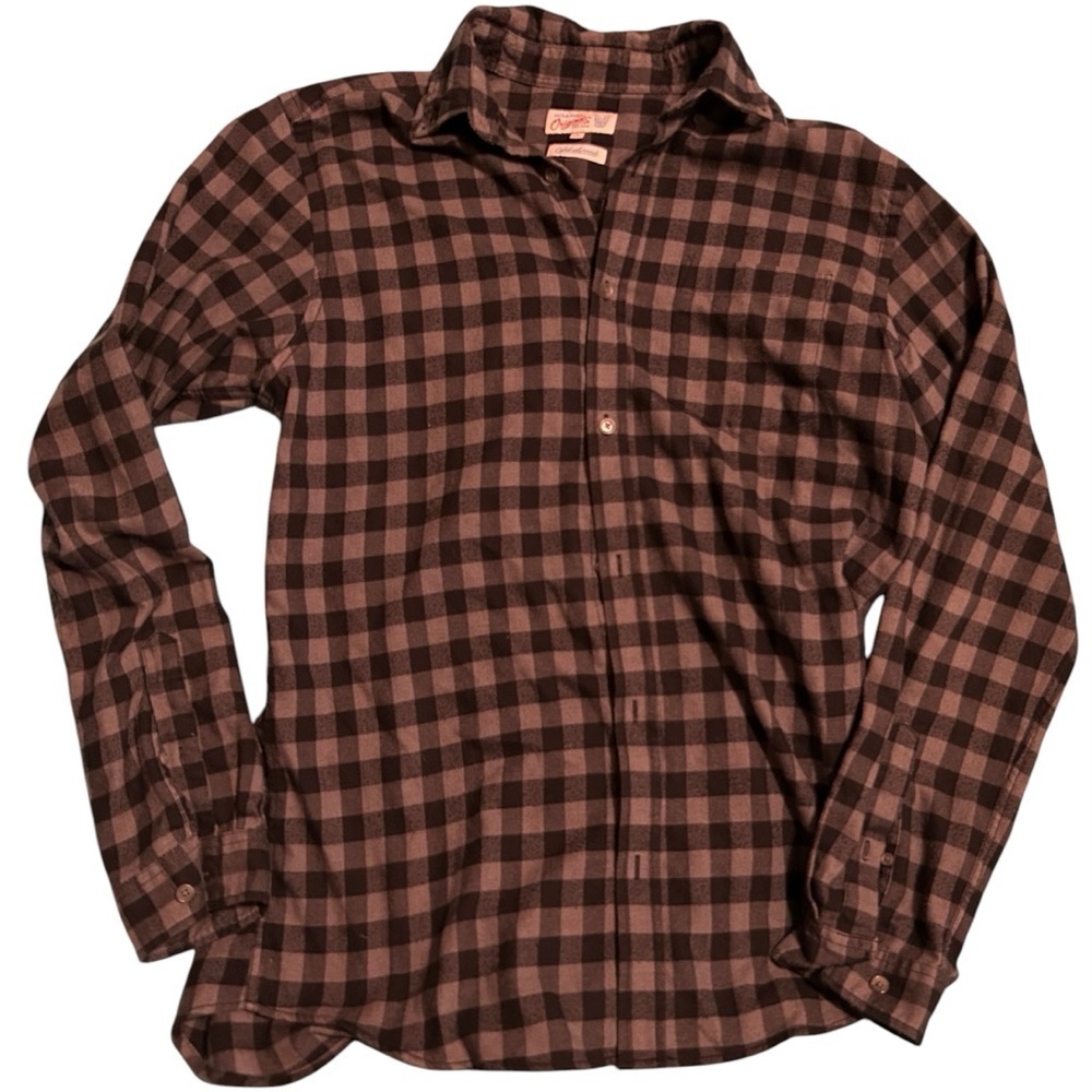 Plaid Black and grey Jack & Jones shirt ladies large